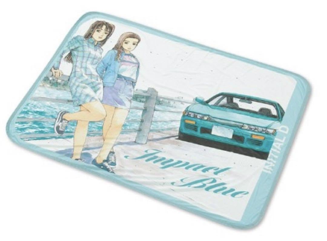 Amazon.co.jp: 冷感ケット 頭文字 D 佐藤真子 沙雪 インパクトブルー